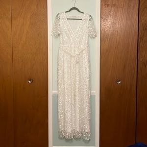 Marseille Embossed Maxi Dress